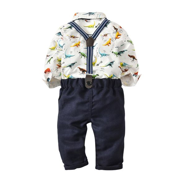 baby boys winter clothes set newborn boy dinosaur print gentleman bowtie shirt romper+suspenders pants infant clothing niemowle, White
baby boys winter clothes set newborn boy dinosaur print gentleman bowtie shirt romper+suspenders pants infant clothing niemowle, White