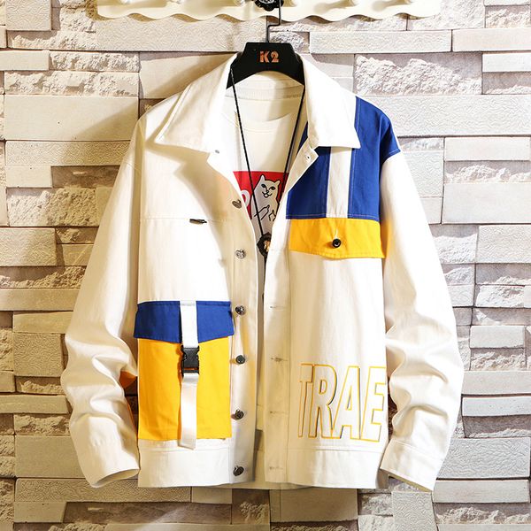 2019 ins fashion mens jacket mixed color bf style hip-hop boys coat patchwork casual jackets plus size m-5xl outwear c321, Black;brown
2019 ins fashion mens jacket mixed color bf style hip-hop boys coat patchwork casual jackets plus size m-5xl outwear c321, Black;brown