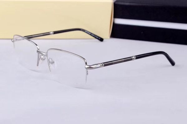 2020 new glasses frame 493 fashion men's casual business eyeglass frame glasses frame plain wild 57-17-140, Silver
2020 new glasses frame 493 fashion men's casual business eyeglass frame glasses frame plain wild 57-17-140, Silver