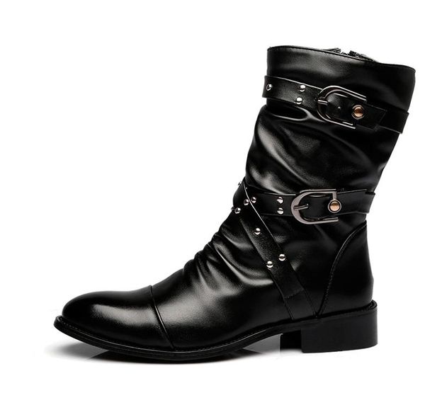 men shoes black motorcycle martin boots new 2019 spring autumn british style punk zipper leather shoes
men shoes black motorcycle martin boots new 2019 spring autumn british style punk zipper leather shoes