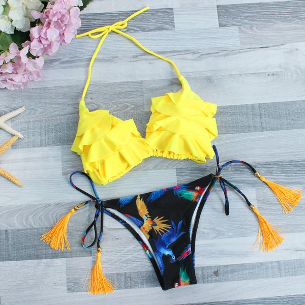 jenleestar 2019 summer swimwear women bikini set swimsuit string bikini two piece breathable swimming quick dry comfortable
jenleestar 2019 summer swimwear women bikini set swimsuit string bikini two piece breathable swimming quick dry comfortable