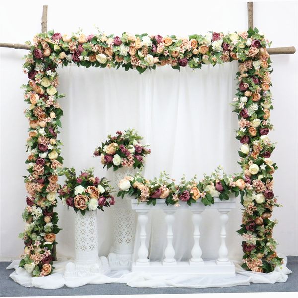 artificial flower row diy silk flower hydrangea peony rose flower wedding arch road lead home l party decor diy flores
artificial flower row diy silk flower hydrangea peony rose flower wedding arch road lead home l party decor diy flores