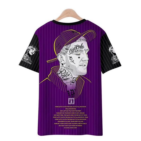 sleeve mens striped colorful fashion mens tees lilpeep print designer mens tshirts xxxtentacion round neck short, White;black
sleeve mens striped colorful fashion mens tees lilpeep print designer mens tshirts xxxtentacion round neck short, White;black