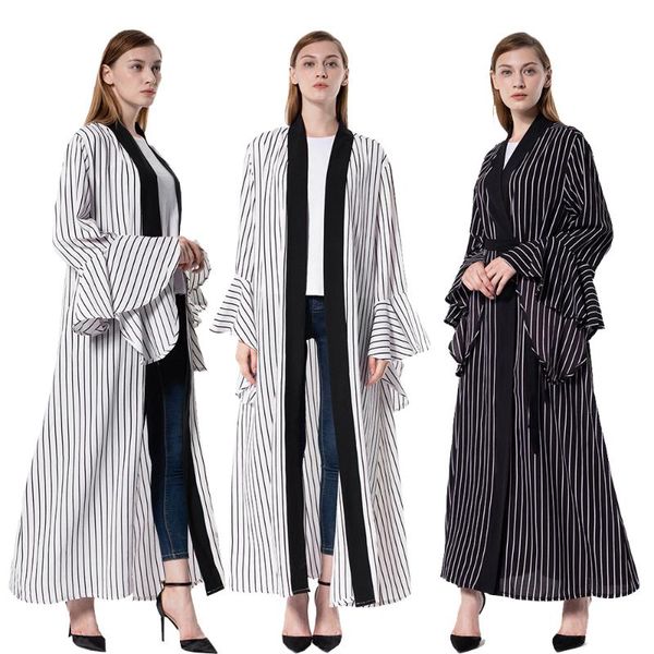 women stripes abaya muslim islamic ramadan open kimono flare sleeve cardigan turkish malay maxi robe gown party evening dresses, Red
women stripes abaya muslim islamic ramadan open kimono flare sleeve cardigan turkish malay maxi robe gown party evening dresses, Red