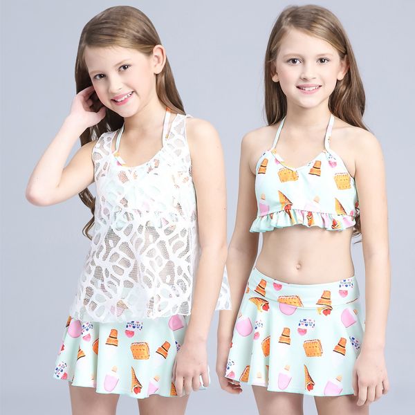 2019 new arrival swimwear girls 3 pcs bikini set+lace cover-ups overall children beach swimsuit kid bathing suit for springs
2019 new arrival swimwear girls 3 pcs bikini set+lace cover-ups overall children beach swimsuit kid bathing suit for springs