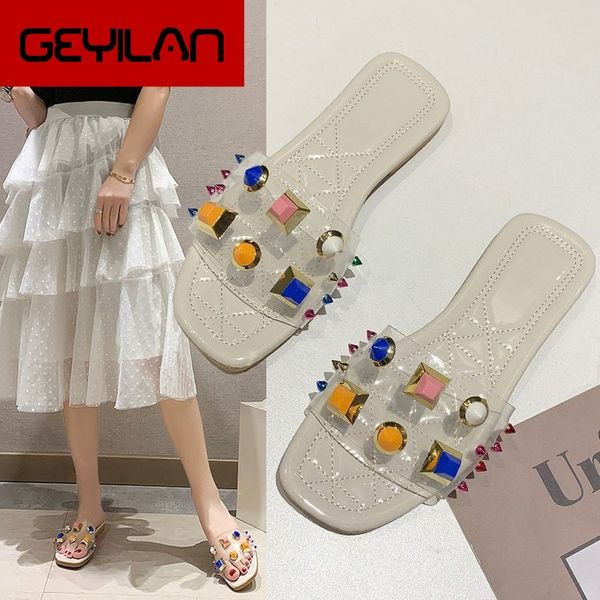2020 summer new style transparent versatile slipper student simple outer wear slipper flat heel fashion sandals women's shoes, Black
2020 summer new style transparent versatile slipper student simple outer wear slipper flat heel fashion sandals women's shoes, Black