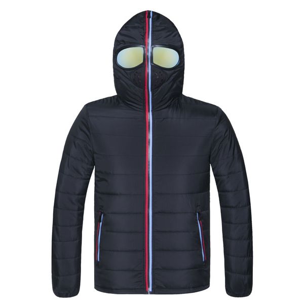 men's down & parkas brand parka men winter overcoat coat with glasses padded hooded male warm funny windproof outerwear dust-proof jack, Black
men's down & parkas brand parka men winter overcoat coat with glasses padded hooded male warm funny windproof outerwear dust-proof jack, Black