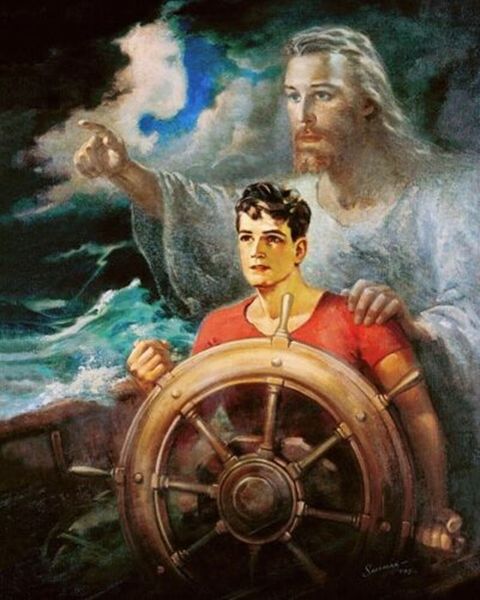 warner sallman art painting christ our pilot jesus young man on boat in storm home decor oil painting on canvas wall art canvas 200707
warner sallman art painting christ our pilot jesus young man on boat in storm home decor oil painting on canvas wall art canvas 200707