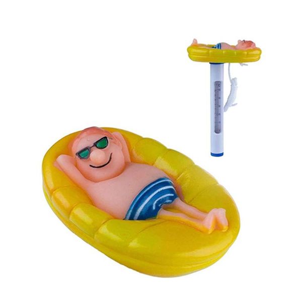 abs plastic floating pool thermometer large size durable thermometer with string for swimming pools tub spa reads in f and c
abs plastic floating pool thermometer large size durable thermometer with string for swimming pools tub spa reads in f and c