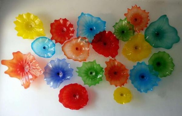 creative multi color murano plate lamp arts scallop edges mouth blown glass flower art lamps decorative style wall lights
creative multi color murano plate lamp arts scallop edges mouth blown glass flower art lamps decorative style wall lights