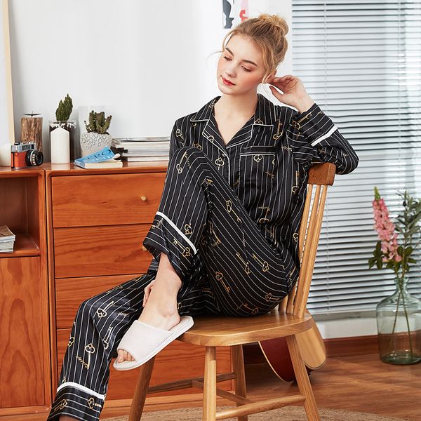 silky sleep pajamas womens shirt pants sleepwear sets casual spring autumn home wear nightwear robe bath gown -xl, Black;red
silky sleep pajamas womens shirt pants sleepwear sets casual spring autumn home wear nightwear robe bath gown -xl, Black;red
