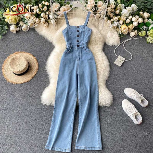 vicone chic hong kong-style retro denim overall women's 2020 new style boob tube strap jumpsuit wide leg pants, Black;white
vicone chic hong kong-style retro denim overall women's 2020 new style boob tube strap jumpsuit wide leg pants, Black;white