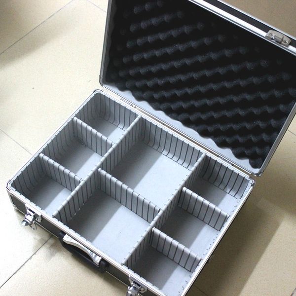 455x345x150mm aluminum alloy multifunctional toolbox suitcase with lock suitcase storage box
455x345x150mm aluminum alloy multifunctional toolbox suitcase with lock suitcase storage box