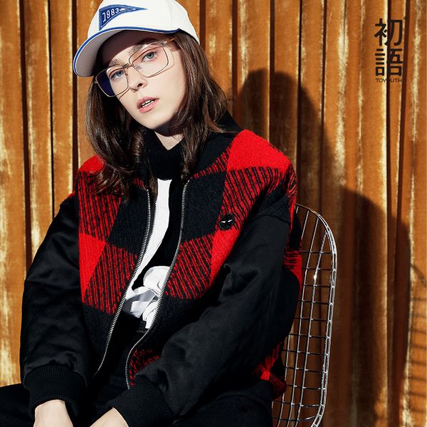 toyouth women woolen coats loose short coat for women baseball jacket with embroidery spring autumn female casaco feminino, Black
toyouth women woolen coats loose short coat for women baseball jacket with embroidery spring autumn female casaco feminino, Black