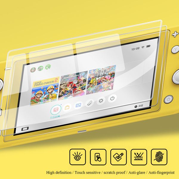 ultra clear tempered film glass screen protector for nintendoswitch lite ns protective film cover for mini nintendo switch lite
ultra clear tempered film glass screen protector for nintendoswitch lite ns protective film cover for mini nintendo switch lite