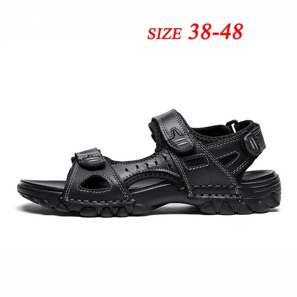 mens sandals leather for men comfortable shoe summer male shoes chaussure homme slip shoes sneakers platform, Black
mens sandals leather for men comfortable shoe summer male shoes chaussure homme slip shoes sneakers platform, Black