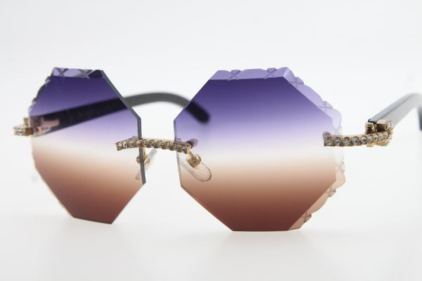 2020 wholesale high end brand glasses 4189706 rimless black buffalo horn diamond sunglasses stone glasses carved purple brown new, White;black
2020 wholesale high end brand glasses 4189706 rimless black buffalo horn diamond sunglasses stone glasses carved purple brown new, White;black