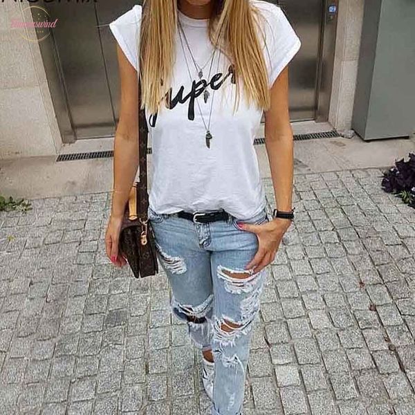 new 2020 summer women t shirt print super t shirt white cotton short letter tee harajuku tshirt