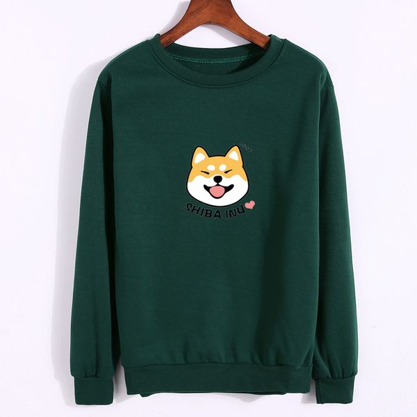 women sweatshirt autumn lovely anime character shiba printed hoodies thickening fleece harajuku winter pullover new hot, Black
women sweatshirt autumn lovely anime character shiba printed hoodies thickening fleece harajuku winter pullover new hot, Black