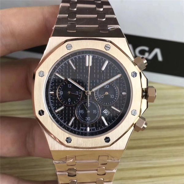 2019 Роскошные Часы Для Мужчин Япония VK механизм Синий циферблат ROYAL OAK серия мужски
2019 Роскошные Часы Для Мужчин Япония VK механизм Синий циферблат ROYAL OAK серия мужски