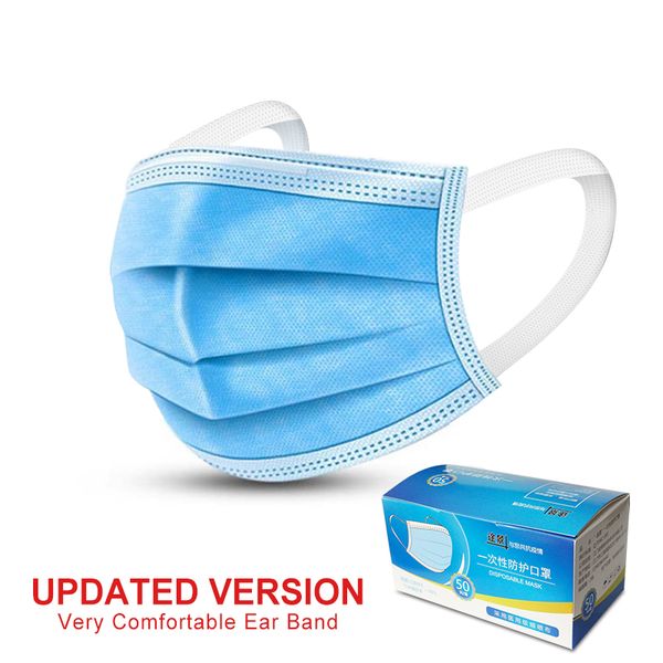 fast 1day face mouth 3-ply pm2.5 disposable mask earloops masks anti-dust flu safe
fast 1day face mouth 3-ply pm2.5 disposable mask earloops masks anti-dust flu safe