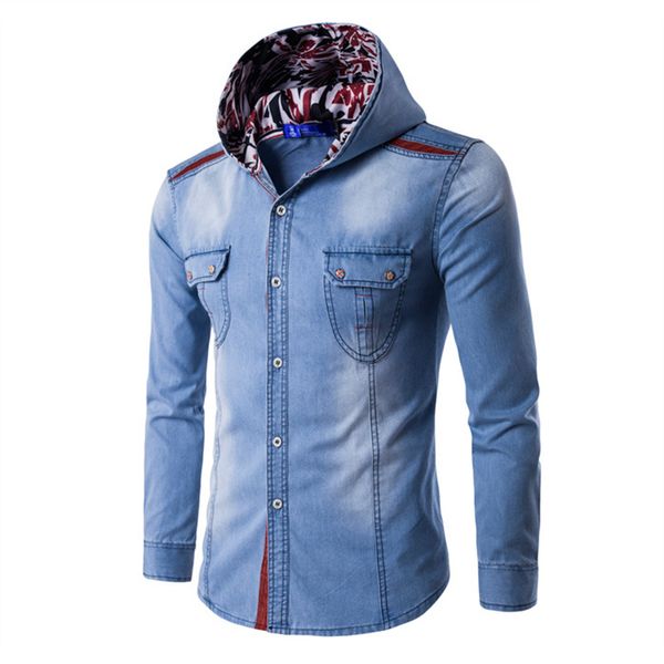 mens urban leisure hooded jeans coat new brand 2017 winter autumn men solid blue outerwear boyfriend coats clothes m- xxxl, Black
mens urban leisure hooded jeans coat new brand 2017 winter autumn men solid blue outerwear boyfriend coats clothes m- xxxl, Black