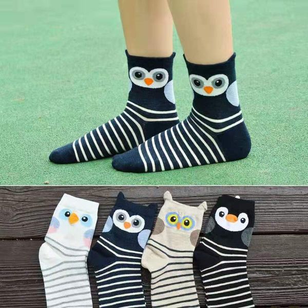 cartoon owl socks for women luxury designer animal stripes cotton high socks sports gym running ski casual bird sock love gift eur 33-39, Black;white
cartoon owl socks for women luxury designer animal stripes cotton high socks sports gym running ski casual bird sock love gift eur 33-39, Black;white