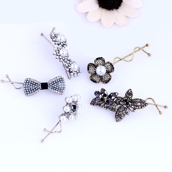 hairpin retro metal hair decoration fashion twist edge clips, female jewelry card issuing wholesale, Golden;silver
hairpin retro metal hair decoration fashion twist edge clips, female jewelry card issuing wholesale, Golden;silver