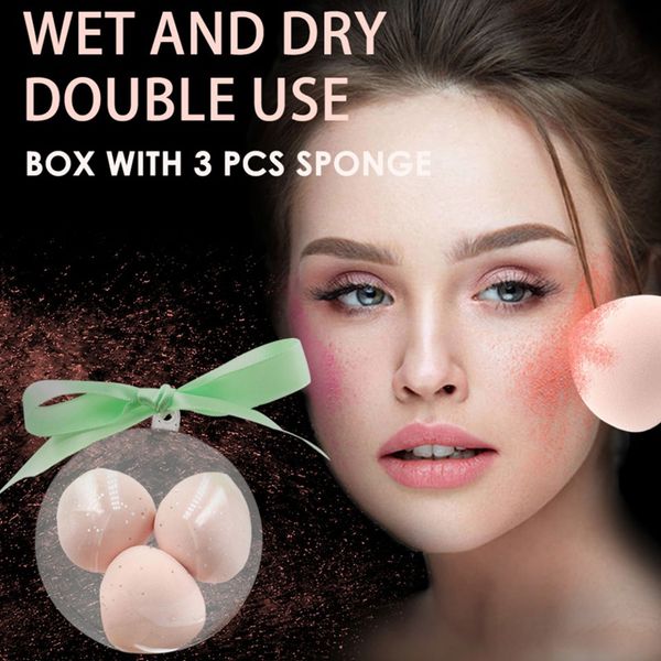 3pcs small peach powder puff dry-wet dual-use cosmetic puff soft comfortable makeup tool
3pcs small peach powder puff dry-wet dual-use cosmetic puff soft comfortable makeup tool