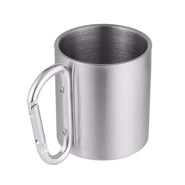 10 oz outdoor climbing camping cup with handle stainless steel mugs coffee milk cup portable double leisure cups in stock
10 oz outdoor climbing camping cup with handle stainless steel mugs coffee milk cup portable double leisure cups in stock