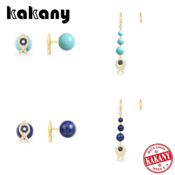 kakany fashion charm 925 sterling silver original 1: 1, asymmetric lucky blue fish pendant earrings, hoop jewelry, ladies gift, Golden;silver
kakany fashion charm 925 sterling silver original 1: 1, asymmetric lucky blue fish pendant earrings, hoop jewelry, ladies gift, Golden;silver