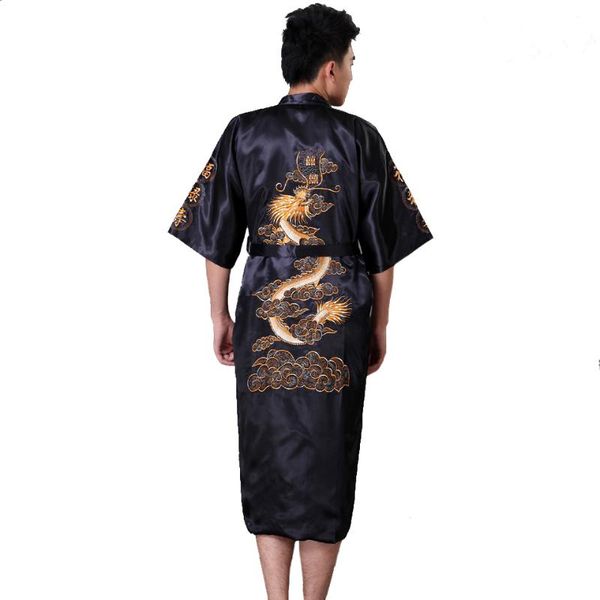 novelty reversible men's kimono bathrobe gown chinese style satin bath robe embroidery dragon sleepwear s l xl xxl xxxl mp075, Black;brown
novelty reversible men's kimono bathrobe gown chinese style satin bath robe embroidery dragon sleepwear s l xl xxl xxxl mp075, Black;brown