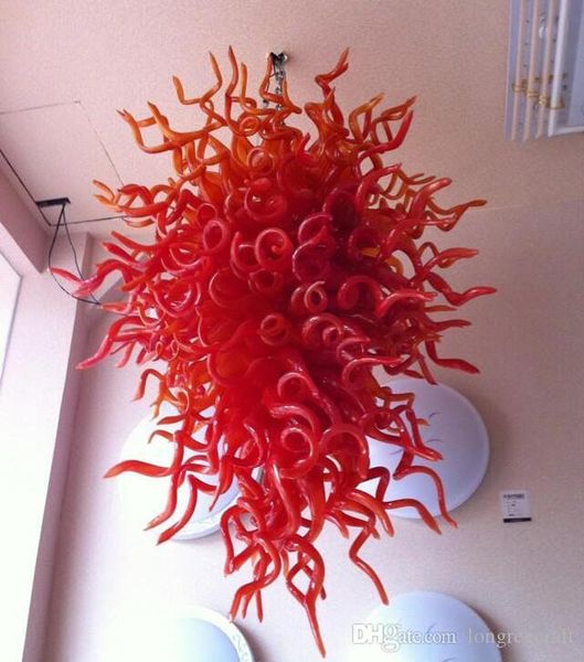 mouth blown 110v/120v led bulbs red glass villa chandelier modern crystal ceiling lamp
mouth blown 110v/120v led bulbs red glass villa chandelier modern crystal ceiling lamp