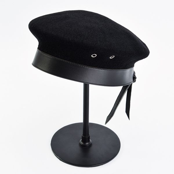 01909-hh0114 winter wool warm pu brim fashion same star beret beret cap women leisure pumpkin hat, Blue;gray
01909-hh0114 winter wool warm pu brim fashion same star beret beret cap women leisure pumpkin hat, Blue;gray