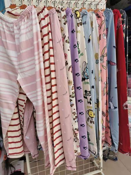 cotton pure cotton home clothes pattern trousers home clothes trousers pajamas pajamas female, Blue;red
cotton pure cotton home clothes pattern trousers home clothes trousers pajamas pajamas female, Blue;red