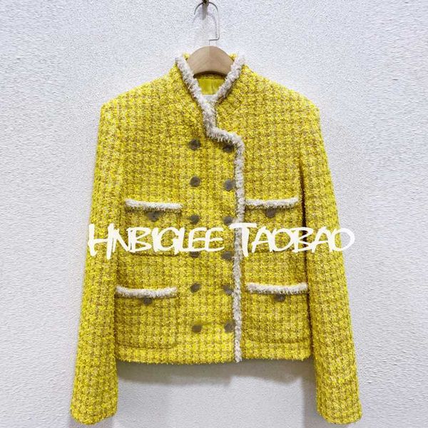 европа дизайнер женщины knit кисточкой двубортный верхняя одежда желтый ткать решетчатых прямые моды куртки, Black
европа дизайнер женщины knit кисточкой двубортный верхняя одежда желтый ткать решетчатых прямые моды куртки, Black