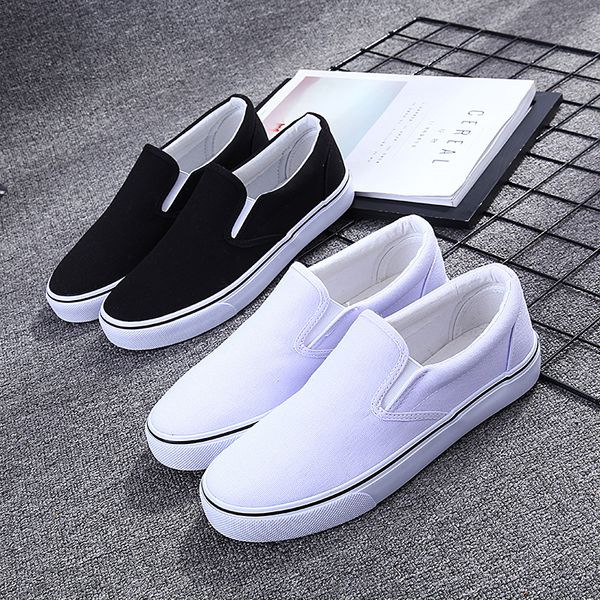 2019 spring men flats shoes platform sneakers slip on flat mens sneakers casual mens shoes casual, Black
2019 spring men flats shoes platform sneakers slip on flat mens sneakers casual mens shoes casual, Black