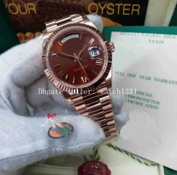 eta 3255 3 color men's 40mm n v3 factory automatic 316l stainless stell automatic sapphire glass day-date rosegold gold movement wristw, Slivery;brown
eta 3255 3 color men's 40mm n v3 factory automatic 316l stainless stell automatic sapphire glass day-date rosegold gold movement wristw, Slivery;brown