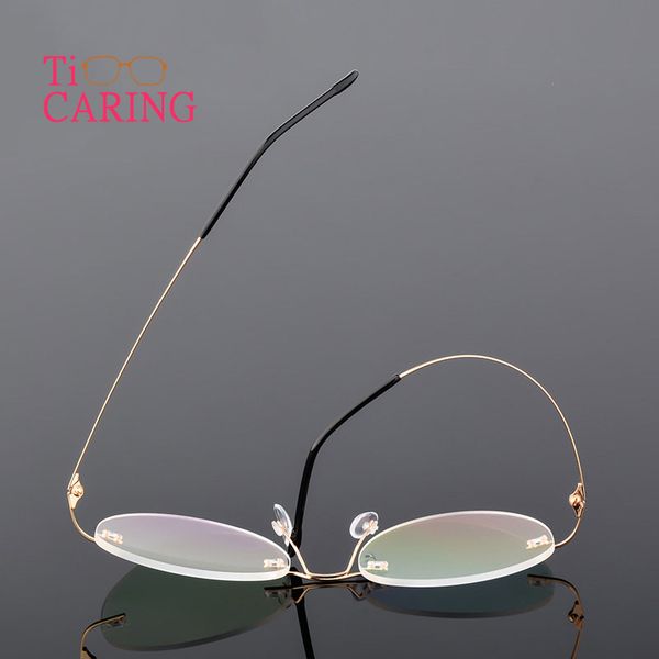 spectacle frames men titanium rimless glasses men's frameless spring temple ultra-light myopia optical frame, Silver
spectacle frames men titanium rimless glasses men's frameless spring temple ultra-light myopia optical frame, Silver