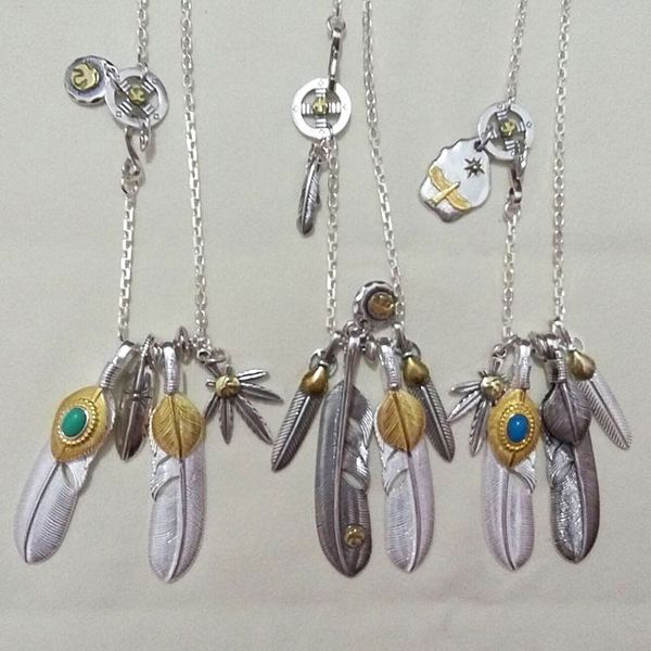 starfield takahashi goro jewelry feather combo set necklace s925 sterling silver men women retro thai silver sweater chain
starfield takahashi goro jewelry feather combo set necklace s925 sterling silver men women retro thai silver sweater chain