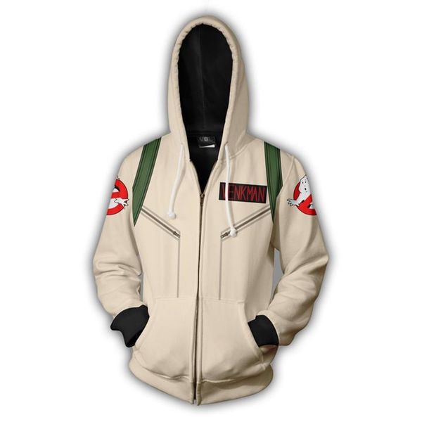 2019 hooded ghostbusters zip up hoodie 3d printed hoodies casual zipper hoodie hooded ghostbusters cosplay zip up, Black
2019 hooded ghostbusters zip up hoodie 3d printed hoodies casual zipper hoodie hooded ghostbusters cosplay zip up, Black