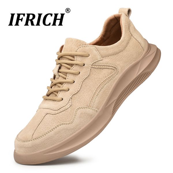 new leather men's shoes comfortable casual shoes retro style wild men's sports comfortable non-slip casual, Black
new leather men's shoes comfortable casual shoes retro style wild men's sports comfortable non-slip casual, Black