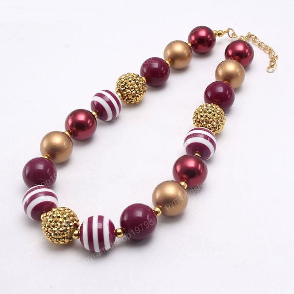 handmade baby kids bubblegum beads necklace girls children chunky bubblegum necklace jewelry gift newest, Red;brown
handmade baby kids bubblegum beads necklace girls children chunky bubblegum necklace jewelry gift newest, Red;brown