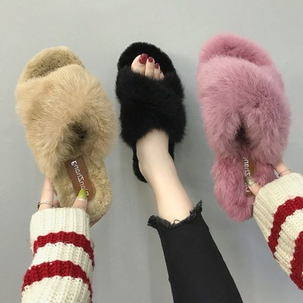 women's shoes flat bottom autumn and winter home indoor and outdoor anti-skid plush slippers, Black
women's shoes flat bottom autumn and winter home indoor and outdoor anti-skid plush slippers, Black