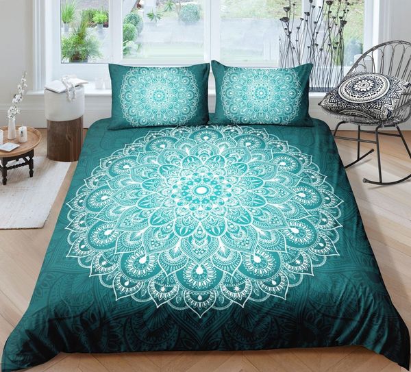 mandala duvet cover, aqua blue mandala print bedding, bohemian style duvet cover, boho style bed decor
mandala duvet cover, aqua blue mandala print bedding, bohemian style duvet cover, boho style bed decor