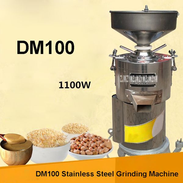 dm100 multi-functional electric grinder commercial stainless steel grinding machine small household grinder 220v 1100w 2800rpm
dm100 multi-functional electric grinder commercial stainless steel grinding machine small household grinder 220v 1100w 2800rpm