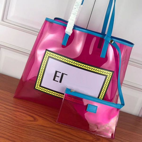 european classic luxury new style bag , fruit color women's handbag, transparent pvc stitching leather shopping bag milan model show
european classic luxury new style bag , fruit color women's handbag, transparent pvc stitching leather shopping bag milan model show