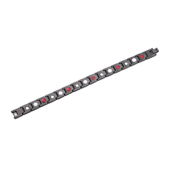 genboli casual unique men titanium steel health energy bracelet solid color magnetic elastic bracelet bangle jewelry, Black
genboli casual unique men titanium steel health energy bracelet solid color magnetic elastic bracelet bangle jewelry, Black