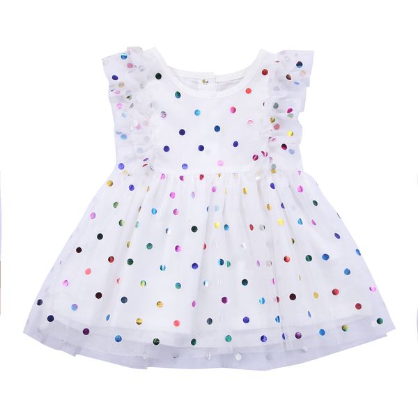 2020 summer toddler kids baby girls ruffles sleeve polka dot dress party princess tutu dresses casual clothes outfits 0-3y, White
2020 summer toddler kids baby girls ruffles sleeve polka dot dress party princess tutu dresses casual clothes outfits 0-3y, White