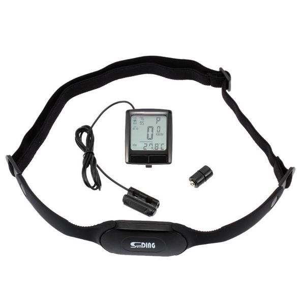lcd bike bicycle cycling computer odometer speedometer with wireless heart rate monitor tester chest strap
lcd bike bicycle cycling computer odometer speedometer with wireless heart rate monitor tester chest strap